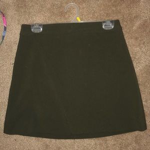 Express Green Short Skirt